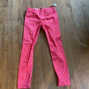 Gap pink skinny Demi leggings